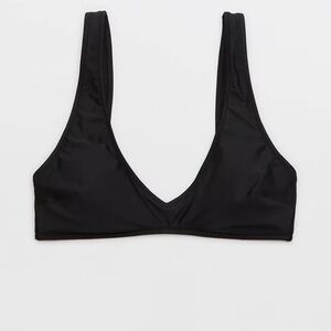 NEW Aerie Voop Plunge Bikini Top